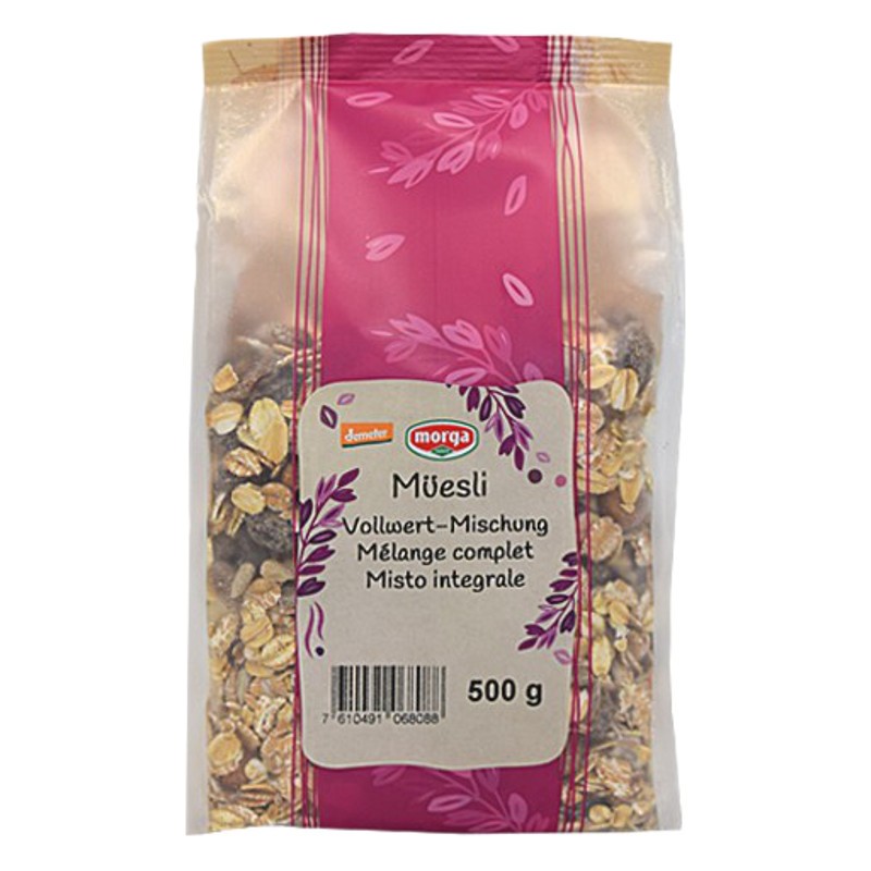 morga Müesli Vollwert Mischung Knospe (500g)