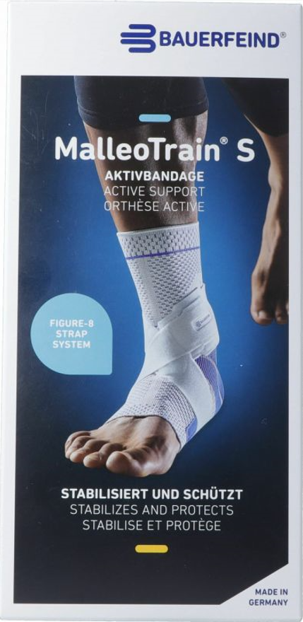 MalleoTrain S Aktivbandage Grösse 5 links titan (1 Stk)