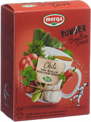 morga PowerPowder BouillonDrink Chili Bio (10x4g)