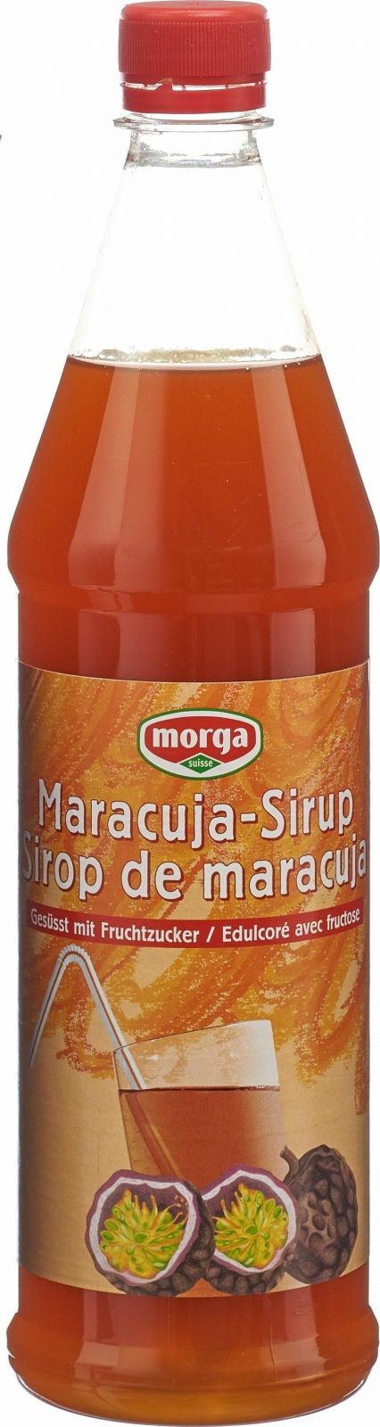 morga Maracuja Sirup mit Fruchtzucker (7.5dl)