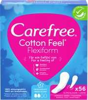 Carefree Cotton Feel Flexiform Frischeduft (56 Stk)