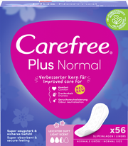 Carefree Plus Normal Leichter Duft (56 Stk)