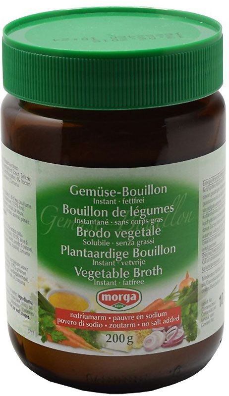 morga Gemüse Bouillon Instant fettfrei natriumarm (200g)