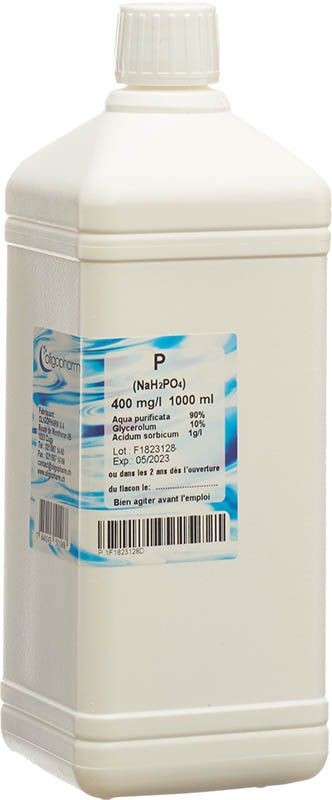 Oligopharm Phosphor Lösung 400 mg/l (1000ml)