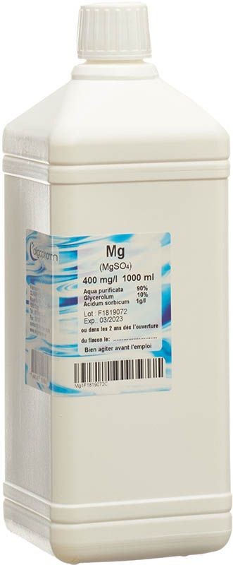 Oligopharm Magnesium Lösung 400 mg/l (1000ml)