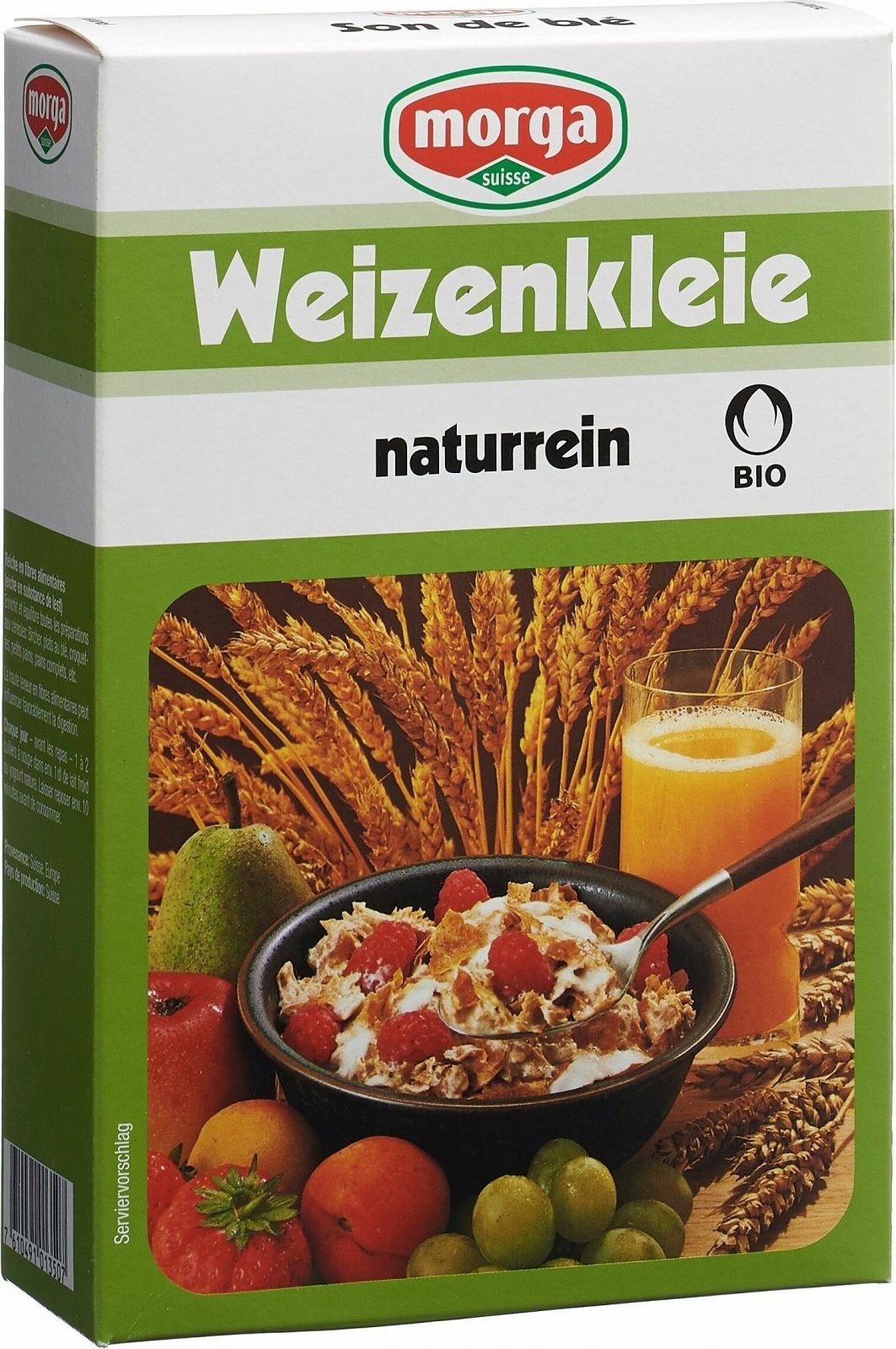 morga Bio Weizenkleie Naturrein Knospe (250g)