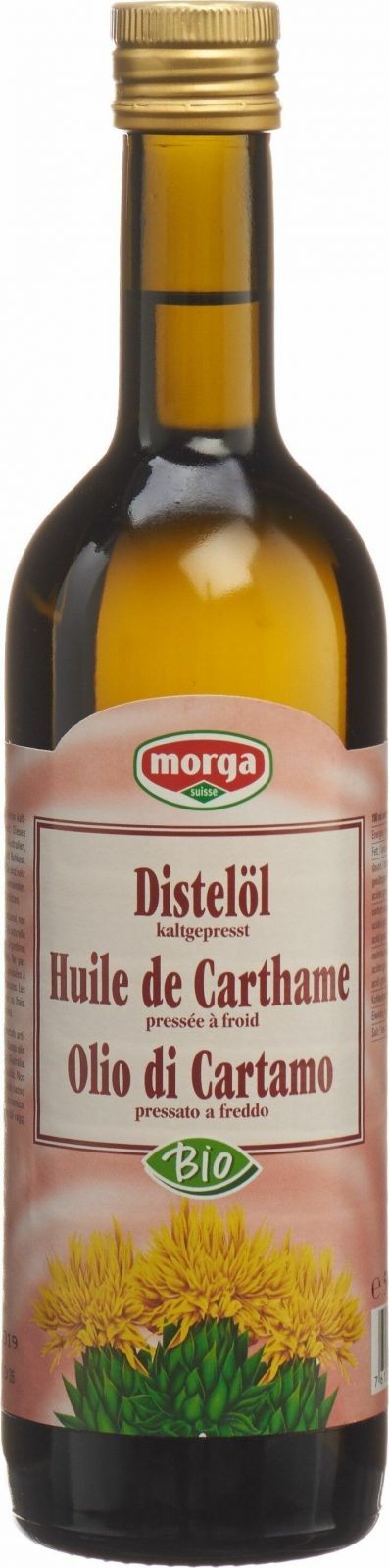 morga Distelöl kaltgepresst Bio (5dl)