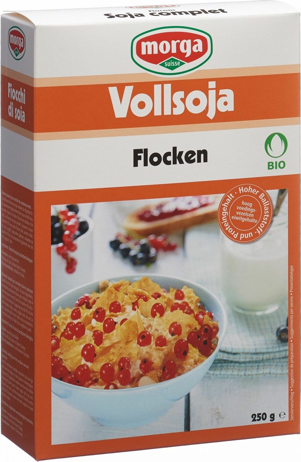morga Vollsojaflocken Bio (250g)