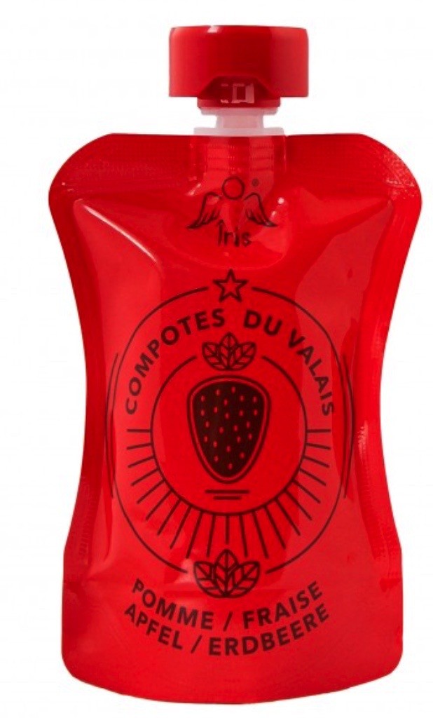 Iris Kompott Apfel-Erdbeere (100g)