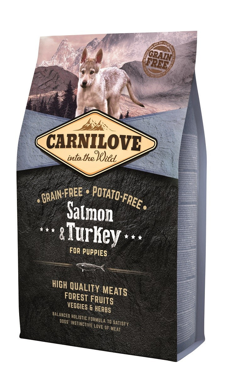 CARNILOVE Welpe Lachs & Truthahn (4kg)