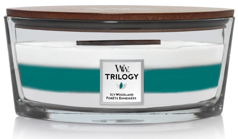 WoodWick Icy Woodland Trilogy Ellipse (1 Stk)