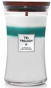 WoodWick Icy Woodland Trilogy Large Jar (1 Stk)