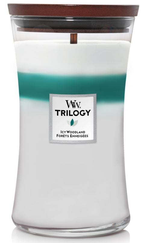 WoodWick Icy Woodland Trilogy Large Jar (1 Stk)