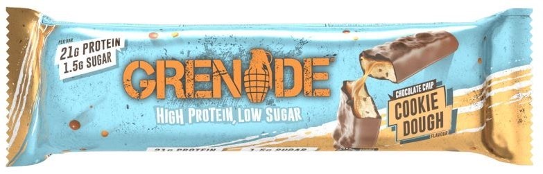 GRENADE Carb Killa Chocolate Chip Cookie Dough Proteinriegel (60g)