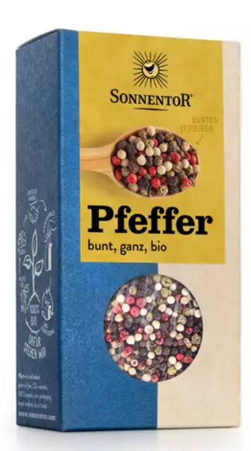 SONNENTOR Pfeffer bunt ganz Bio (50g)