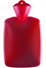 Emosan Wärmflasche Halblamelle rot (1 Stk)