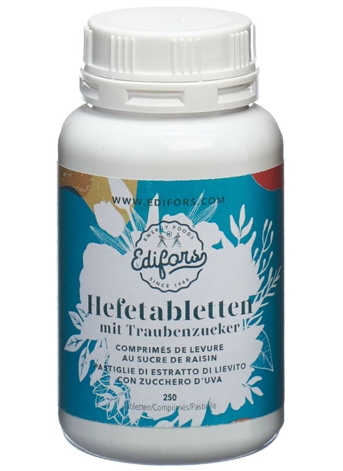 Edifors Hefetabletten (250 Stk)