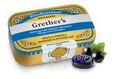 Grether's Pastilles Blackcurrant zuckerfrei (110g)