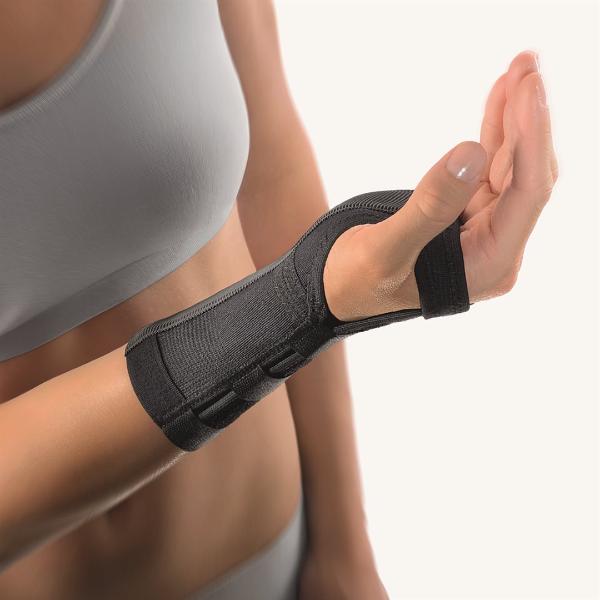 Bort Support de poignet avec attelle S gauche noir (1 pce)