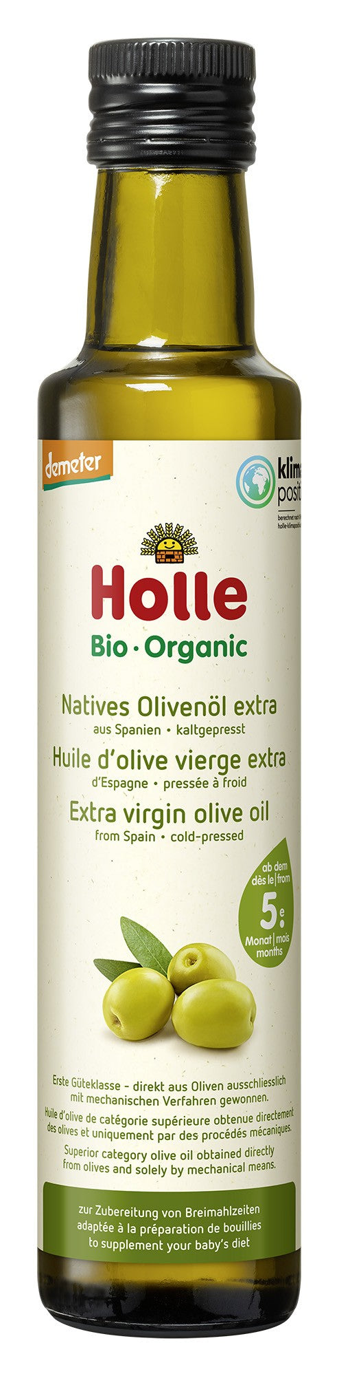 Holle Beikostöl Olivenöl nativ extra (250ml)