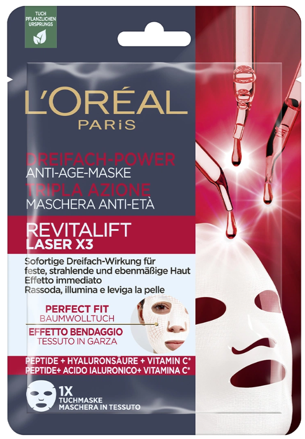 L'ORÉAL Dermo Expertise Revitalift Laser X3 Anti-Age-Maske (28g)