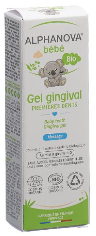 ALPHANOVA bébé Zahngel erste Zähne Bio (20ml)