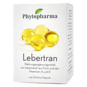 Phytopharma Lebertranöl Kapseln (200 Stk)