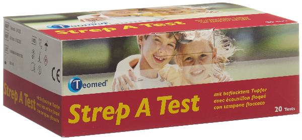 Teomed Test Strep A con tampone floccato (20 pz)
