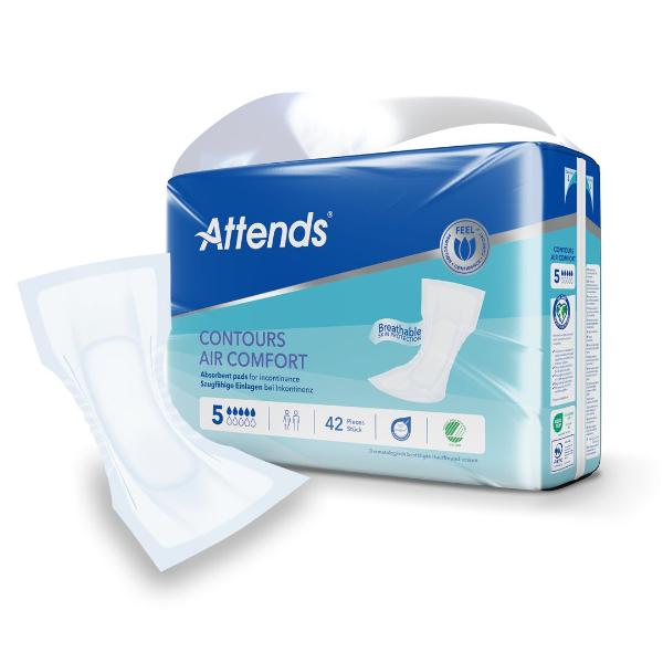 Attends Contours Air Comfort 5 Einlagen (42 Stk)