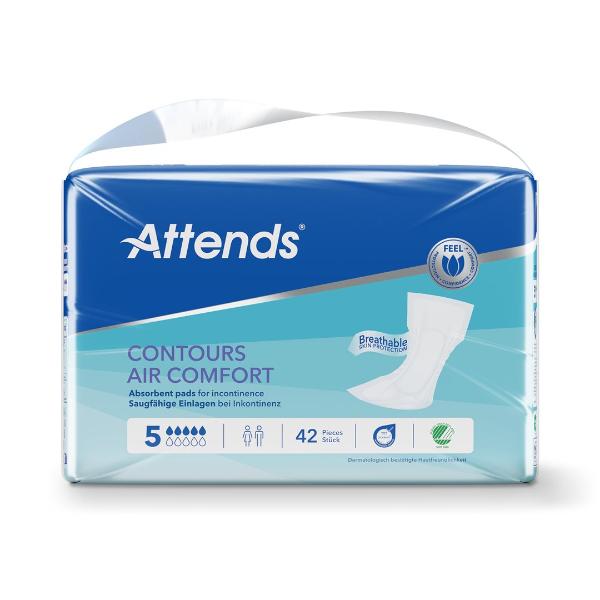 Attends Contours Air Comfort 5 Einlagen (42 Stk)