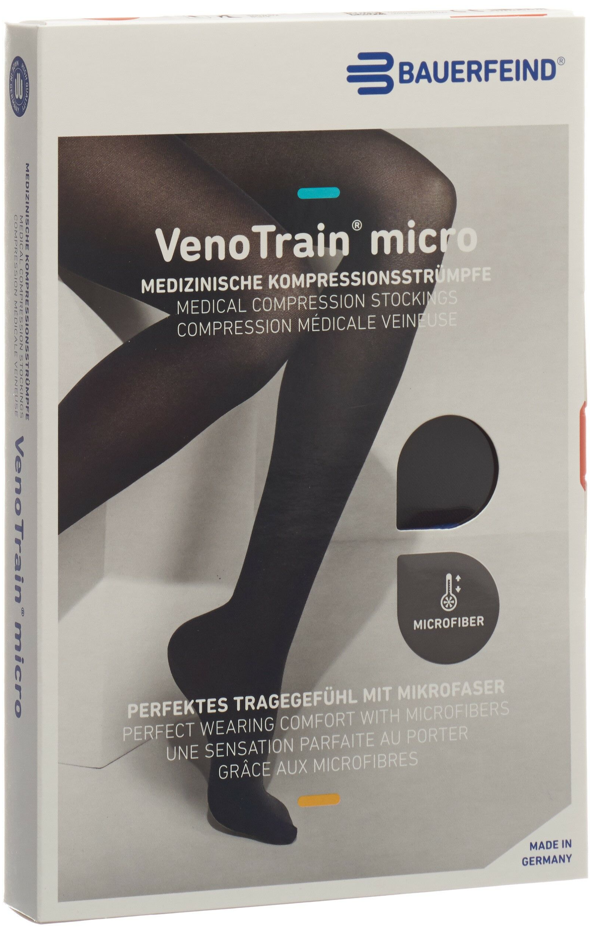 VenoTrain micro AD KKL2 Grösse S p/l oFs schwarz (1 Paar)