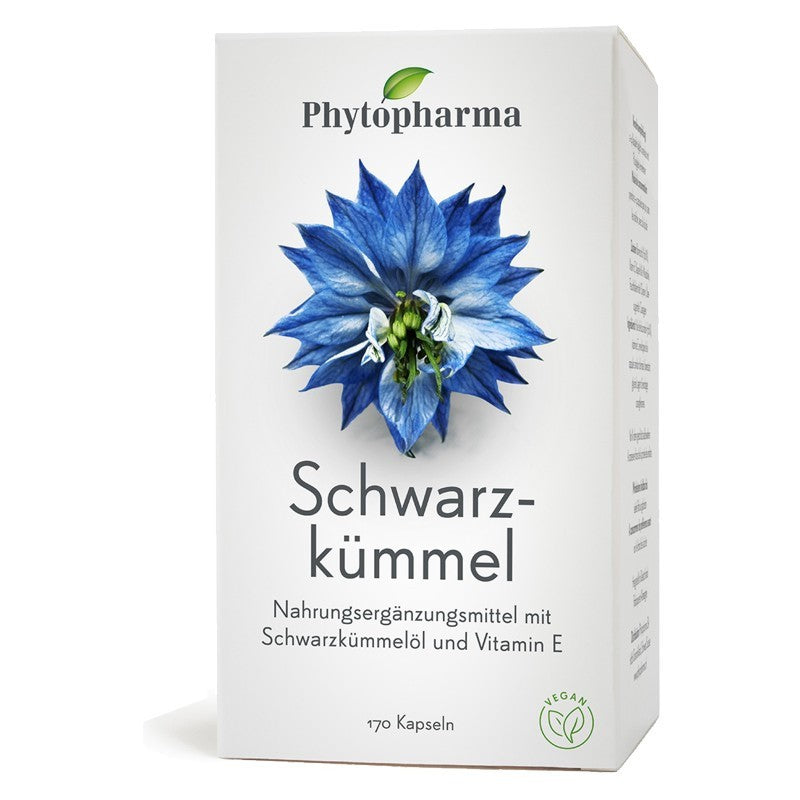 Phytopharma Schwarzkümmelöl 500mg Kapseln (170 Stk)