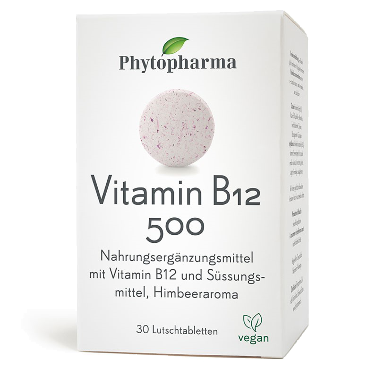 Phytopharma Vitamin B12 500 mcg Lutschtabletten (30 Stk)