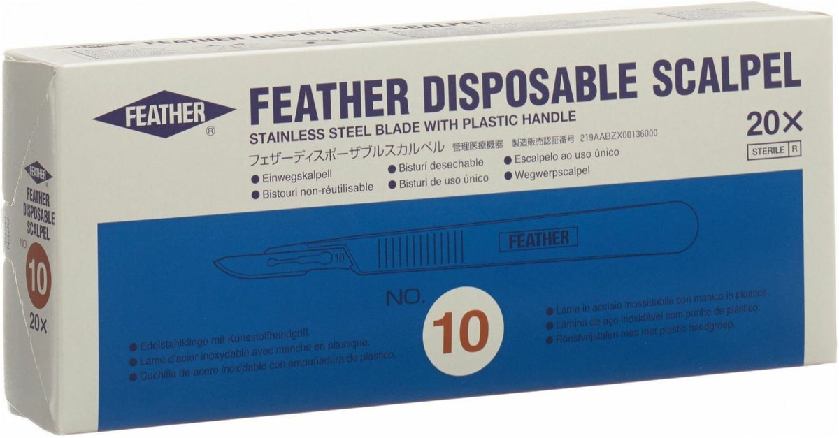 Feather Skalpell Nr.10 (20 Stk)