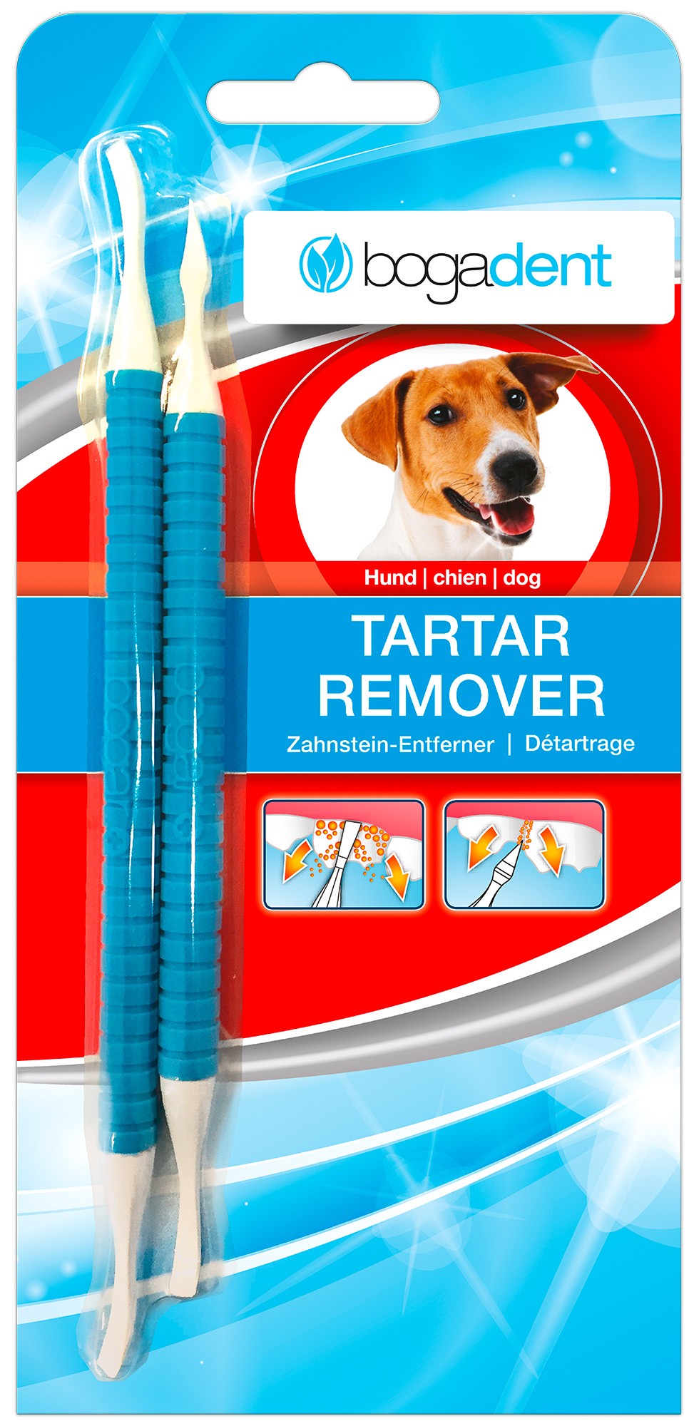 bogadent Zahnsteinentferner für Hunde (2 Stk)