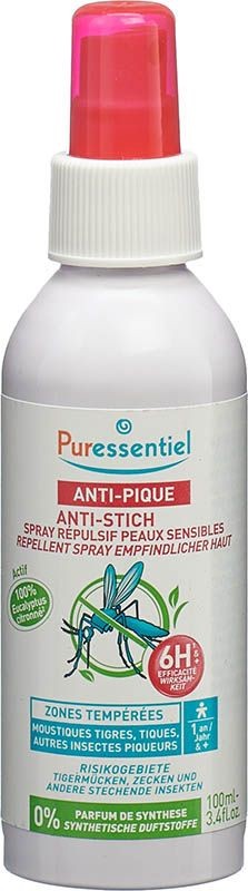 Puressentiel Anti-Stich Abwehrspray empfindliche Haut (100ml)