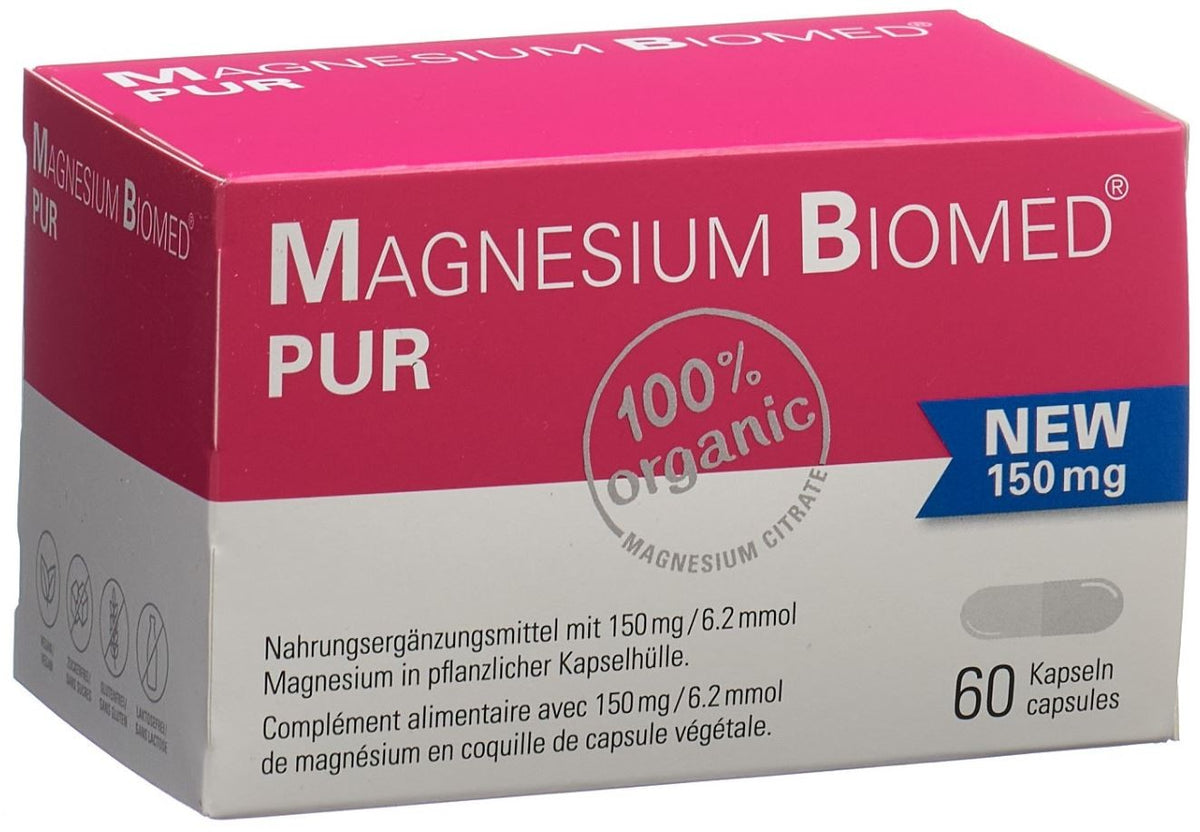Magnesium Biomed Pur Kapseln (60 Stk)
