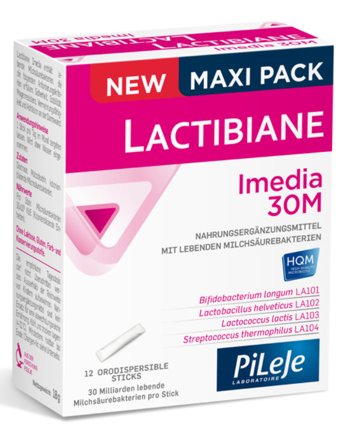 LACTIBIANE Imedia 30M Sticks (12 Stk)