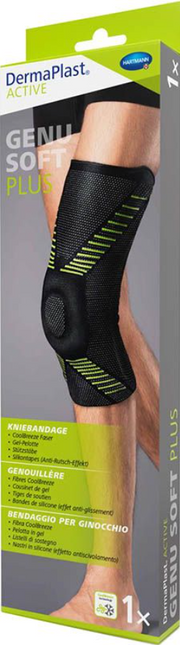 DermaPlast Active Genu Soft plus Kniebandage Size 4 (1 Stk)