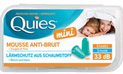 Quies Lärmschutz aus Schaumstoff Mini (6 Stk)