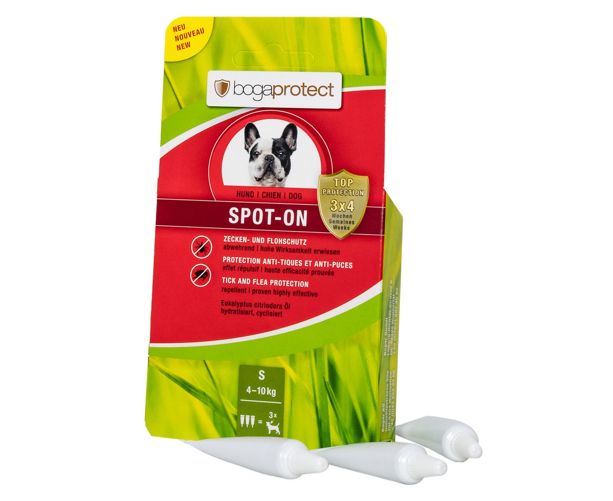 bogaprotect Spot-On S für Hunde (3x1.2ml)