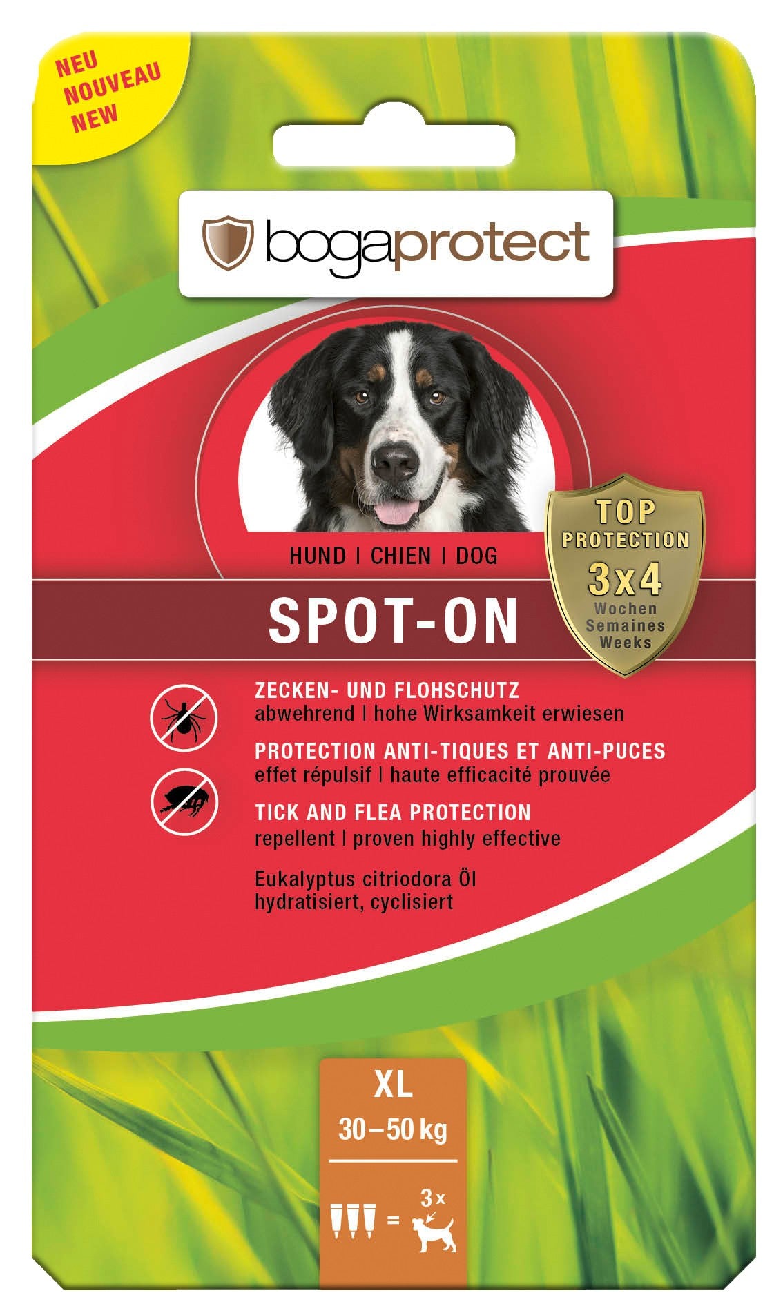 bogaprotect Spot-On XL für Hunde (3x4.4ml)