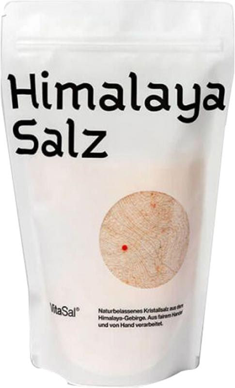 Vitasal Kristallsalz Himalaya fein im Beutel (150g)