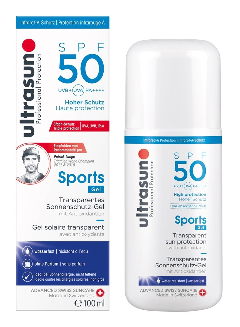ultrasun Sports Gel SPF 50 (200ml)