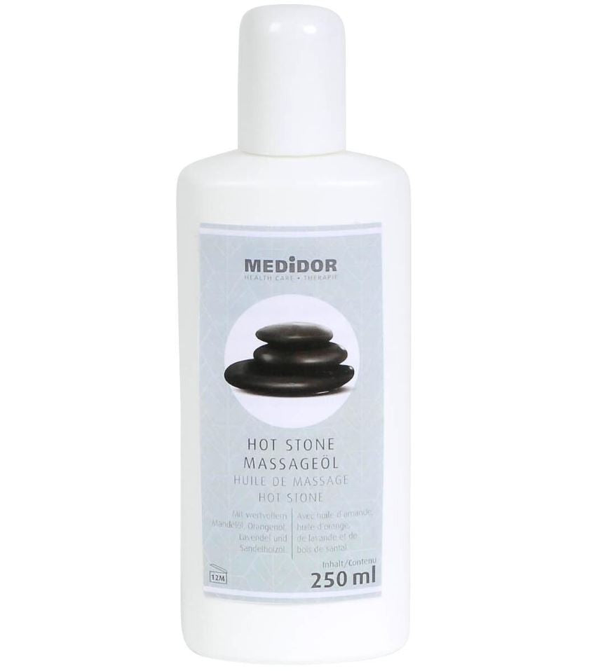 Medidor Massageöl Hot Stone (250ml)