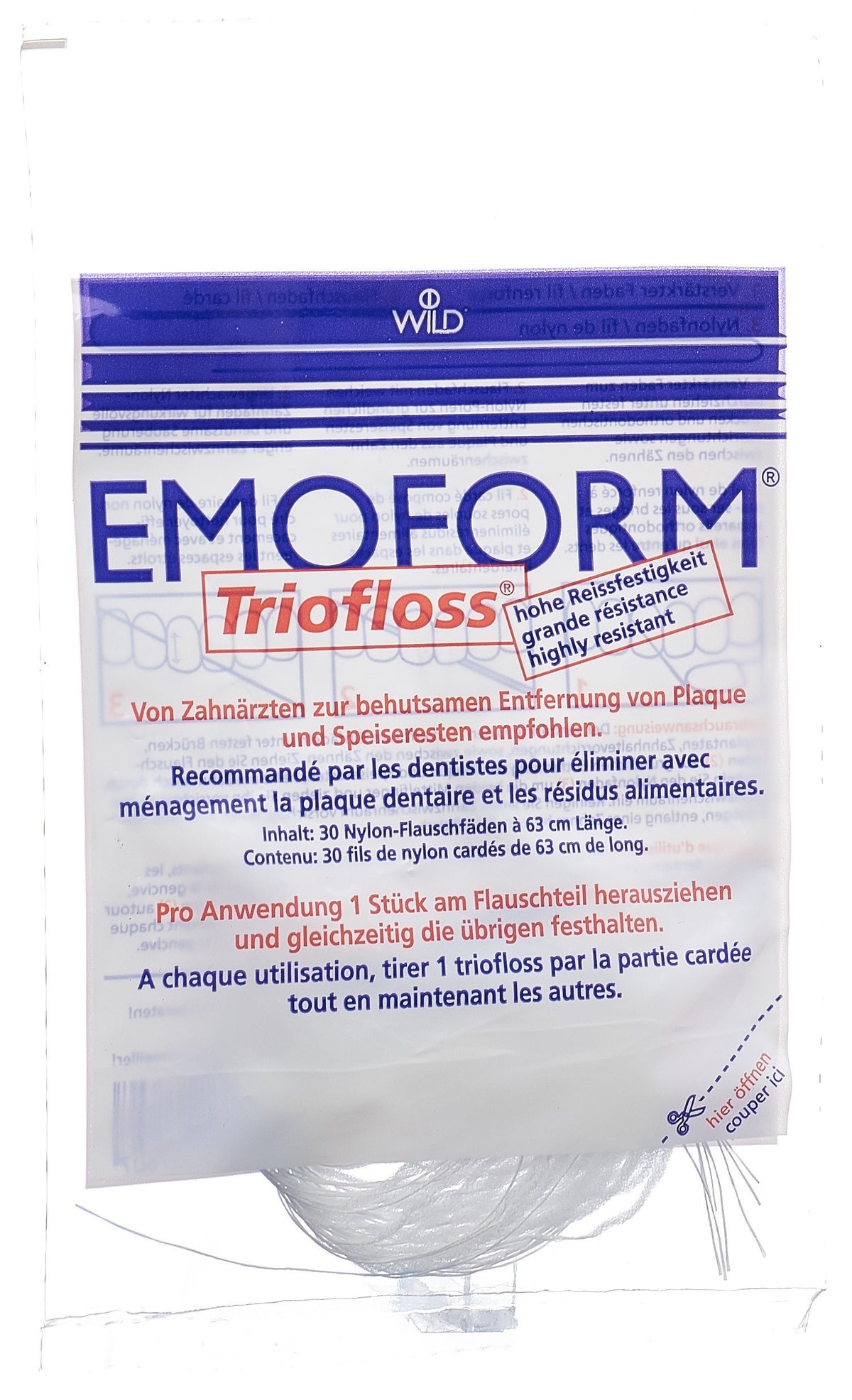 EMOFORM Triofloss Beutel (30 Stk)