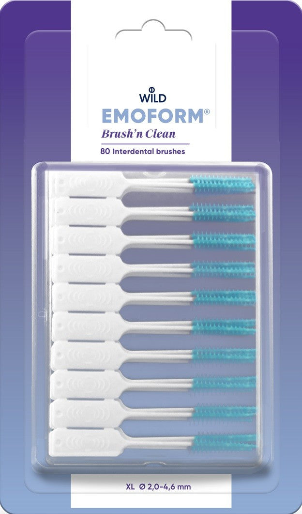 EMOFORM Brush'n Clean XL Familienpackung (80 Stk)