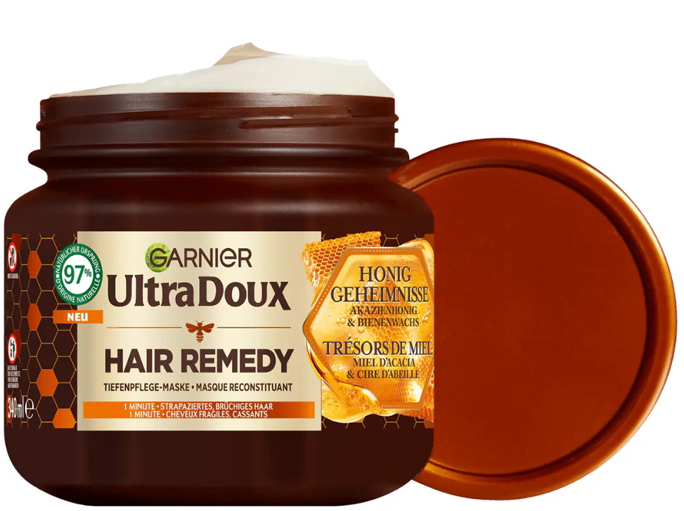 GARNIER Ultra Doux Hair Remedy Honig Geheimnisse Maske (340ml)