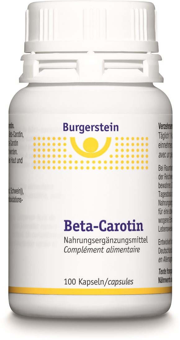 Burgerstein Beta-Carotin Kapseln (100 Stk)