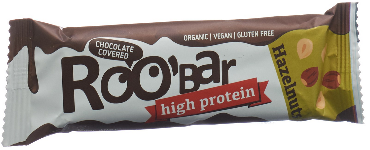 RooBar Schokoriegel Protein Haselnuss (40g)
